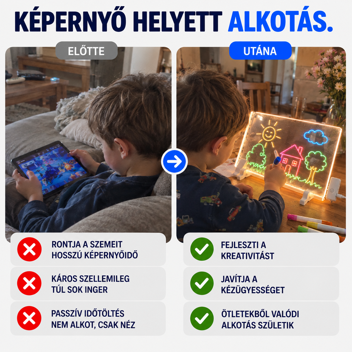 TarkaBoci Fénytábla