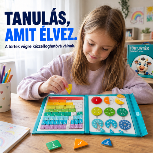 TarkaBoci Mágneses Törtjáték