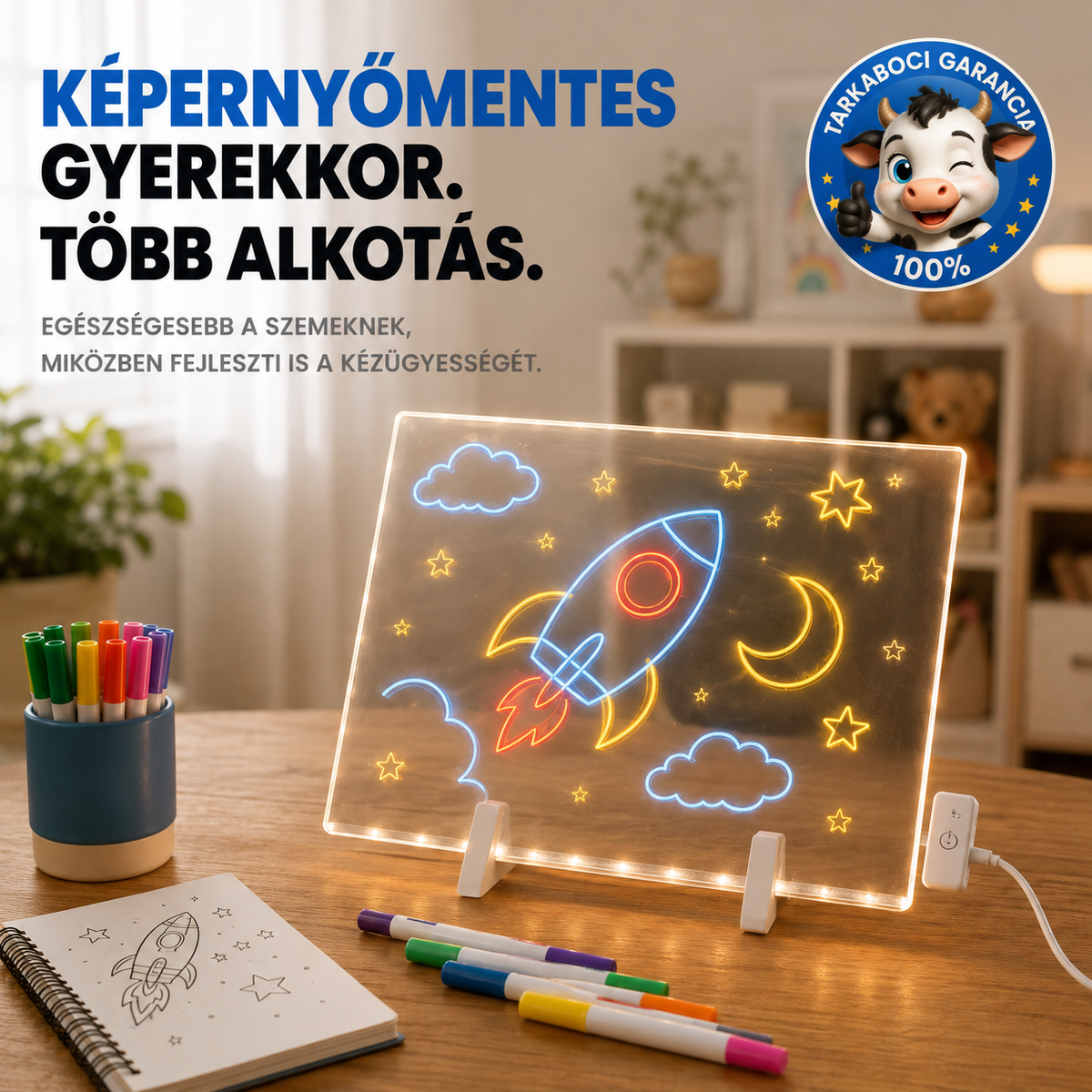 TarkaBoci Fénytábla
